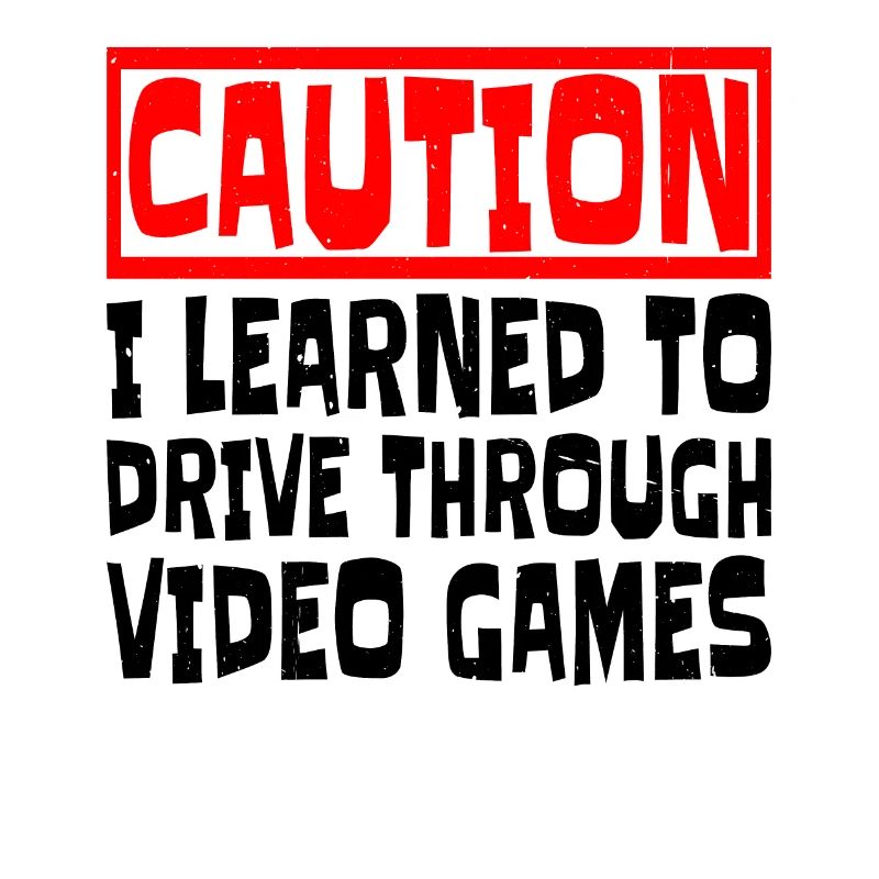 Caution I learned to drive through video games 3