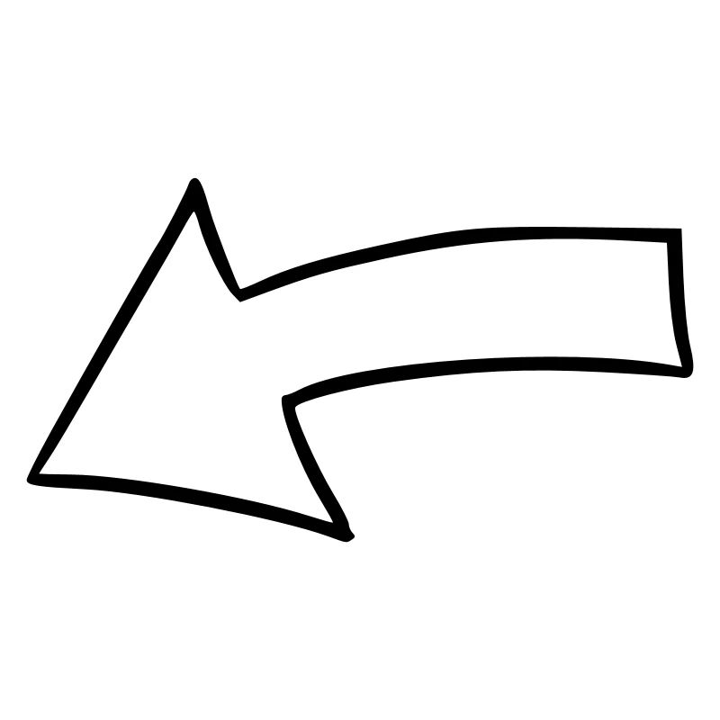 Arrow drawing sketch black