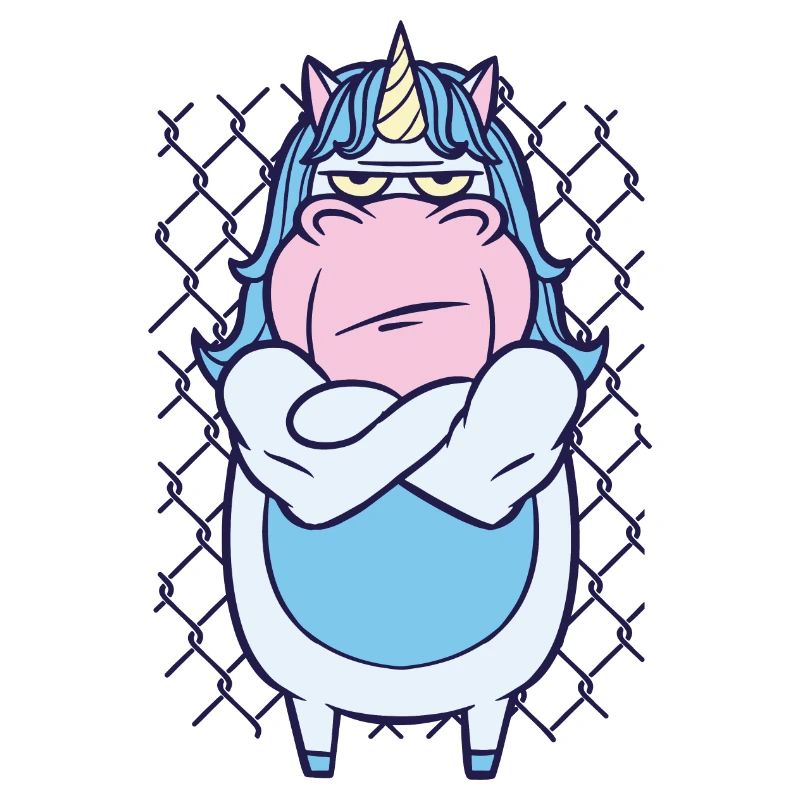 Angry Unicorn Gift
