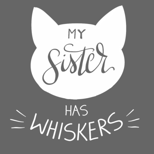 My sister has whiskers n°1 - Baby Bio-Kurzarm-Body