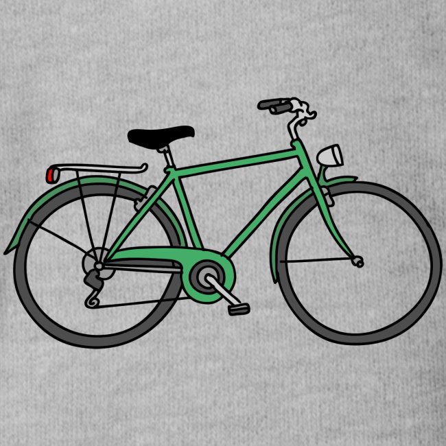 Grünes Fahrrad Bike