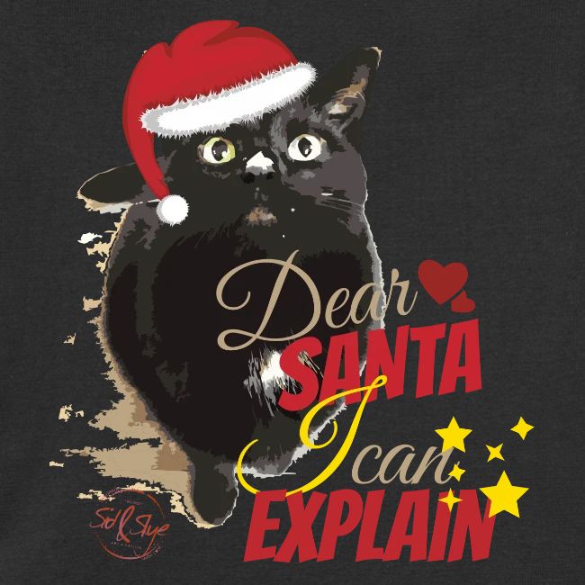 Katze "Dear Santa"