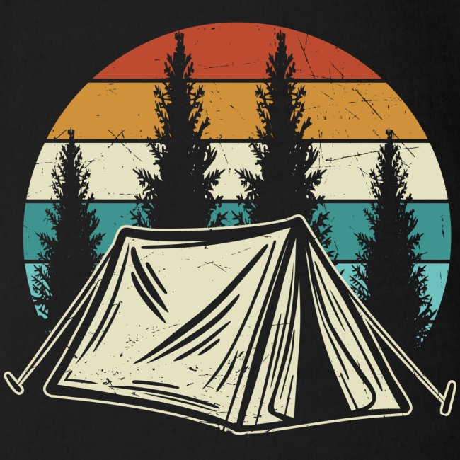 Lustiger Campen Camping