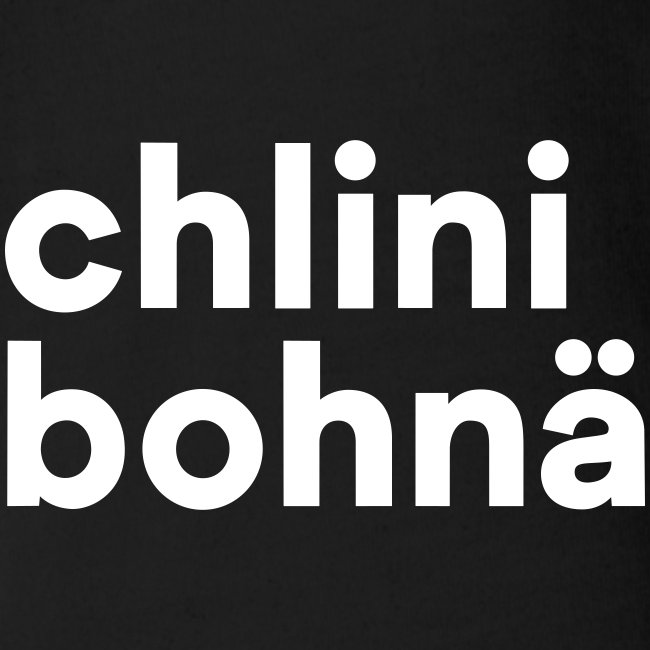Babybody: Chlini Böhne