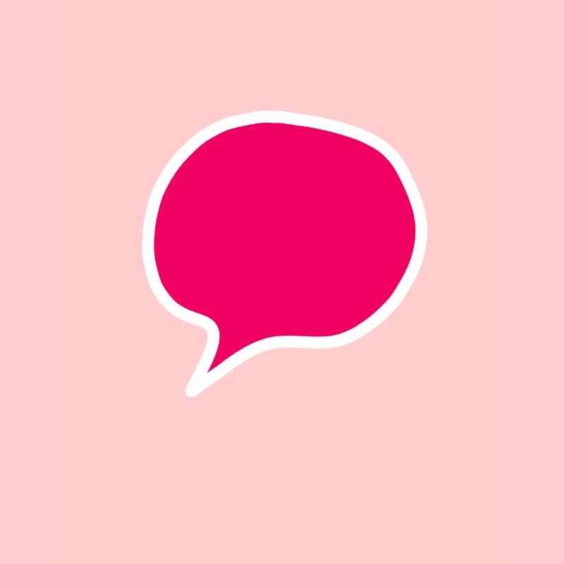 speech bubble