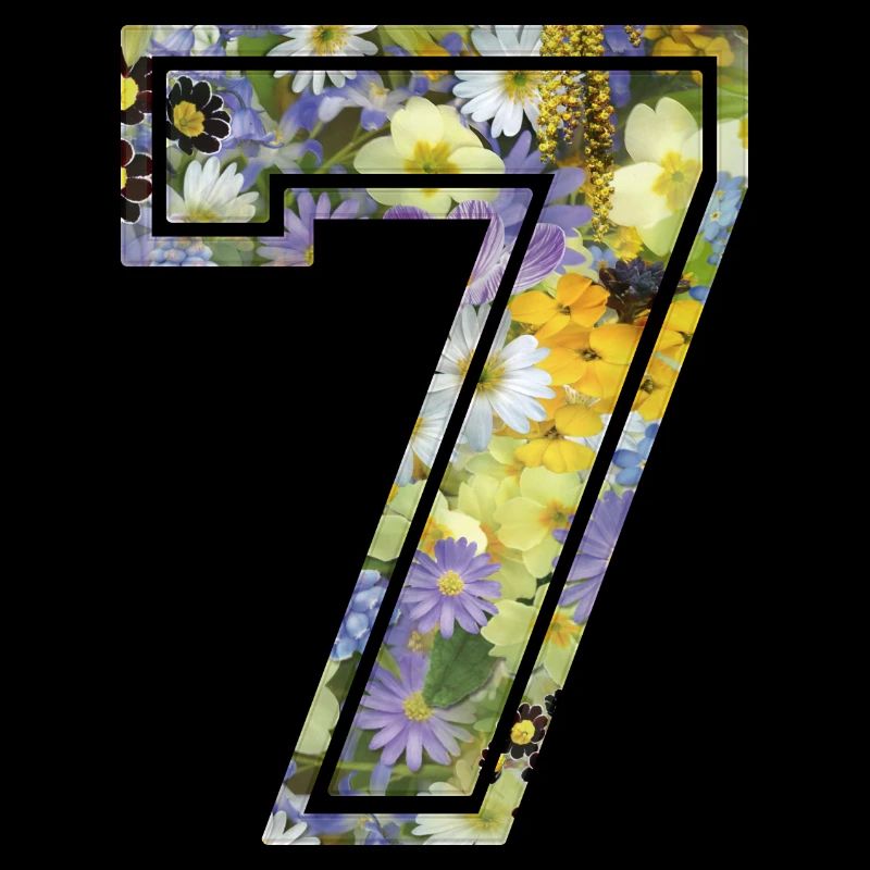 Numero 7 fleur, Équipe Foot, basket université