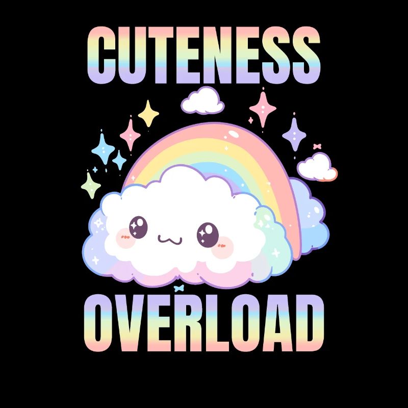 Nuage de surcharge de mignonnerie