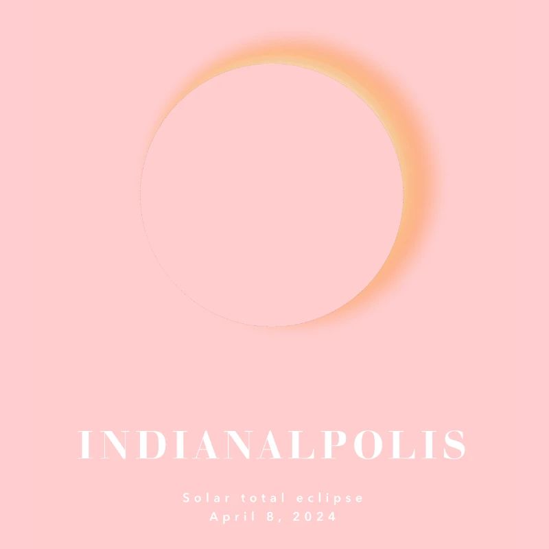 INDIANAPOLIS TOTAL SOLAR ECLIPSE 2024