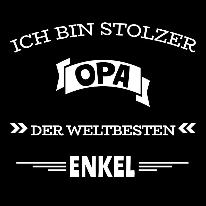 Stolzer Opa der weltbesten Enkel