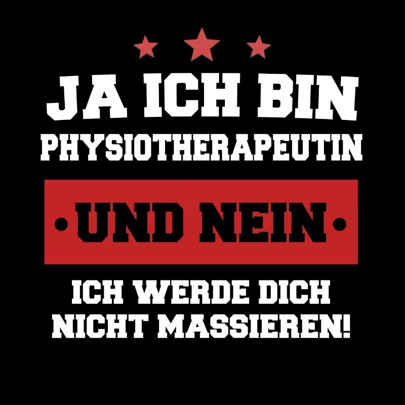 Physiotherapeutin Physio Beruf Massieren Geschenk