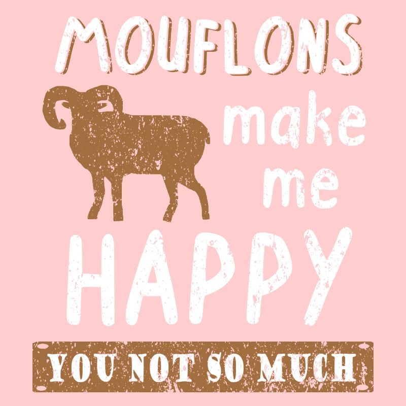 Drôle de mufflon sort mouton sauvage nature forêt