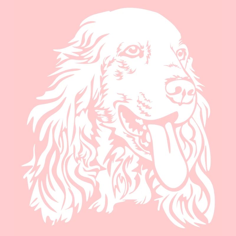 Cocker Spaniel Head "Black Edition"