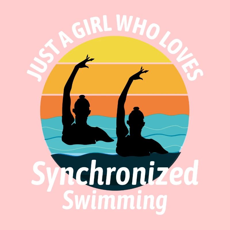 Synchro Schwimmer Synchronschwimmen Mädchen