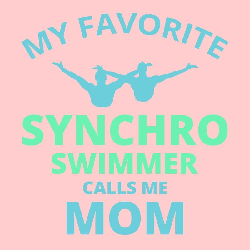 Synchro Schwimmer Synchronschwimmen Mom