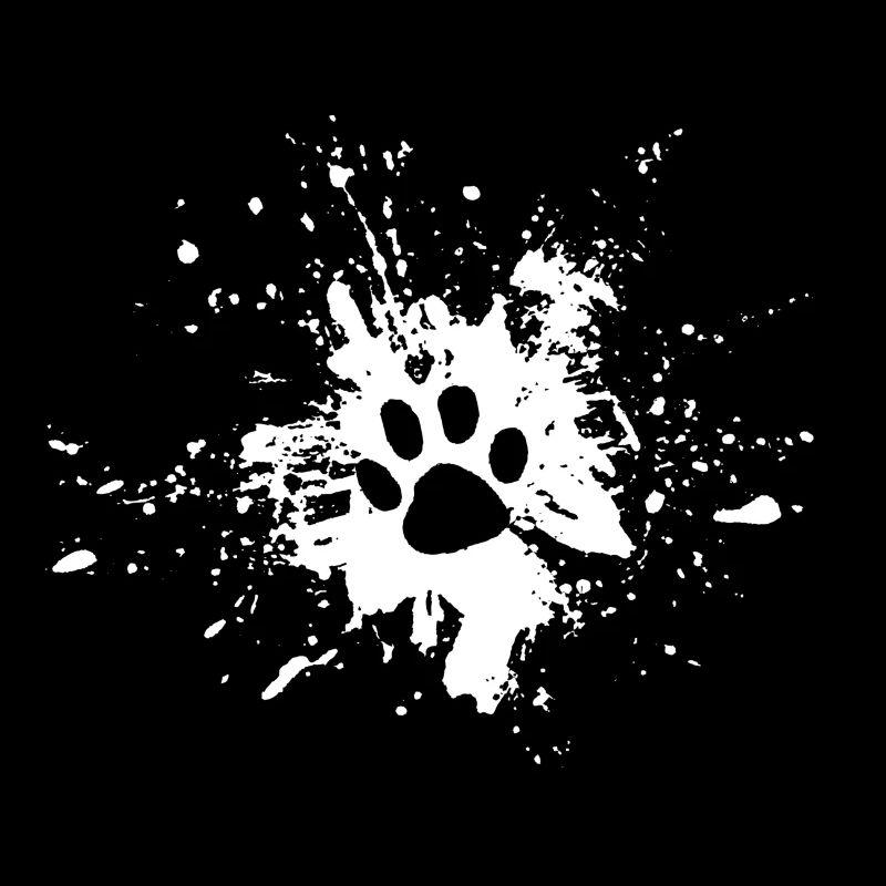 Pawprint Spritz Muster