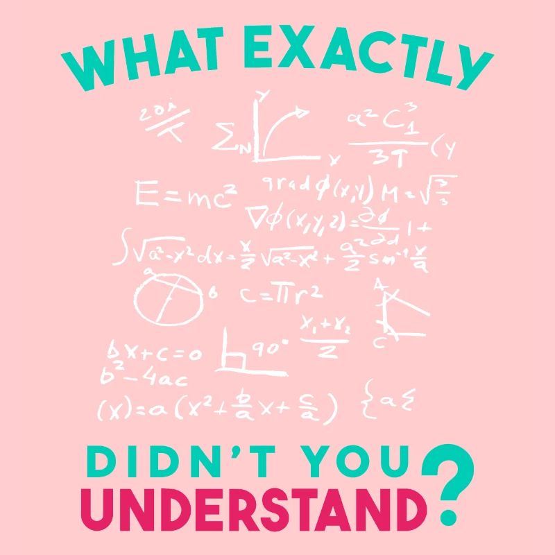 Physique Math Formule Blague