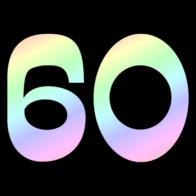 geschenkidee, 60 pastellfarbe