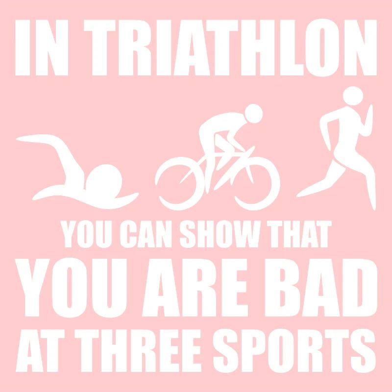 Witziger Triathleten Spruch