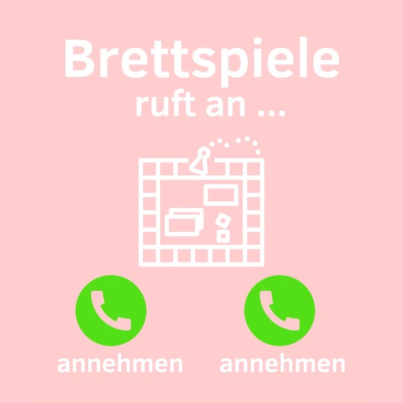 Brettspiele ruft an - annehmen oder annehmen?