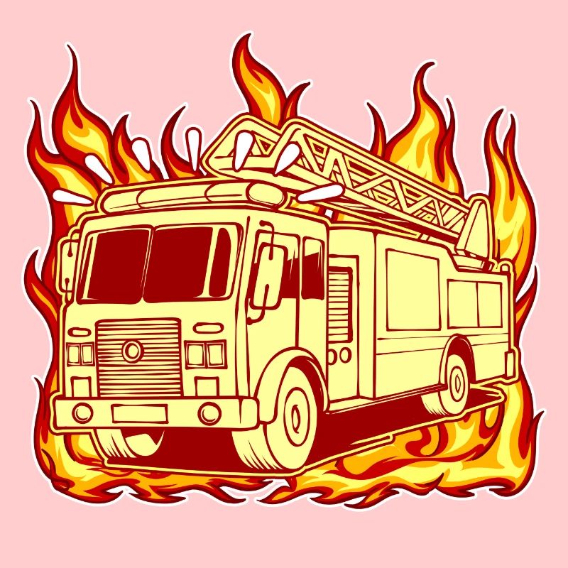 Fire Burning Fire Brigade Fire Engine Fire Protection