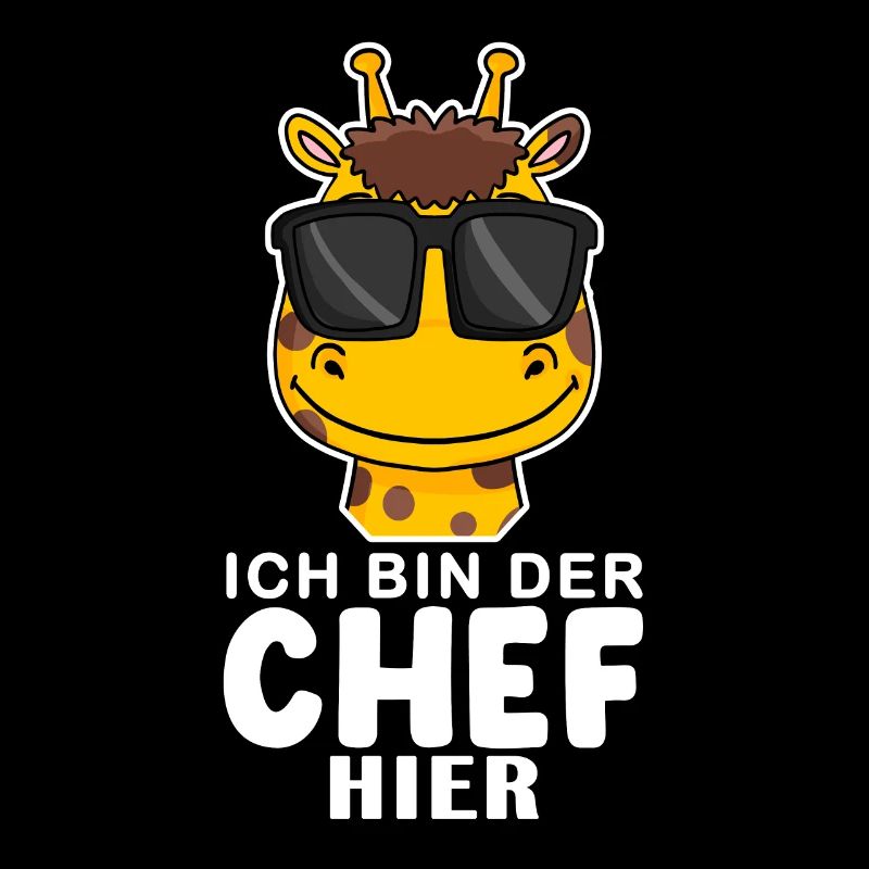 Cool Giraffe Chef Spruch