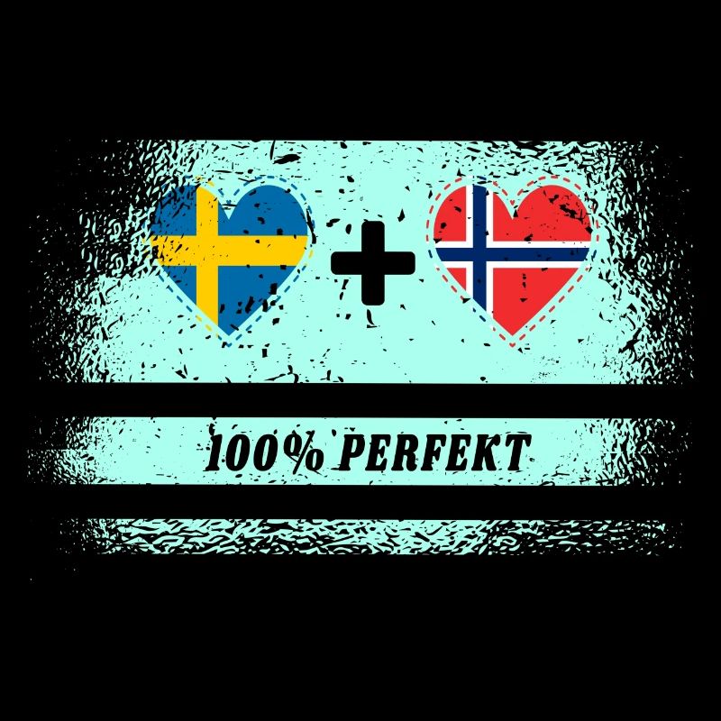 Norwegen und Schweden 100% perfekt / Geschenk