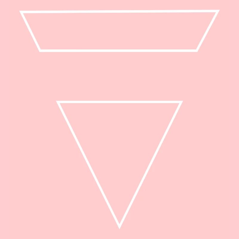 Forme de triangle de symbole
