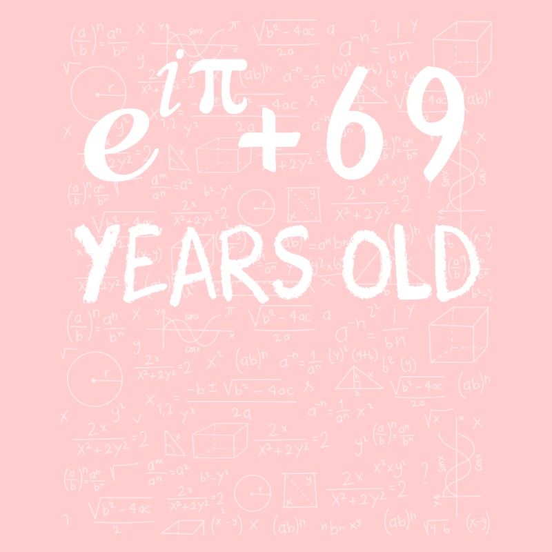 68th Birthday 68 Years Euler Identity Math Gift