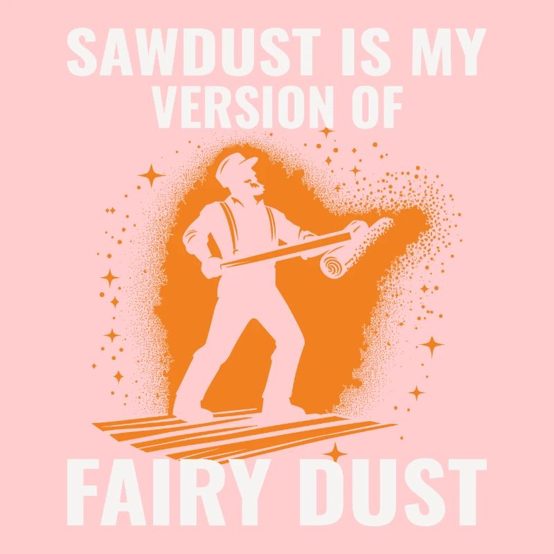 Bûcheron Menuisier Bûcheron Charpentier Sciure de bois