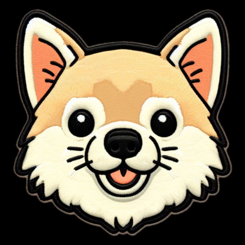 Kuscheliger Corgi Patch