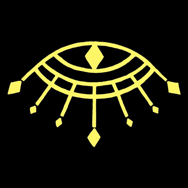 Oeil d'Horus jaune
