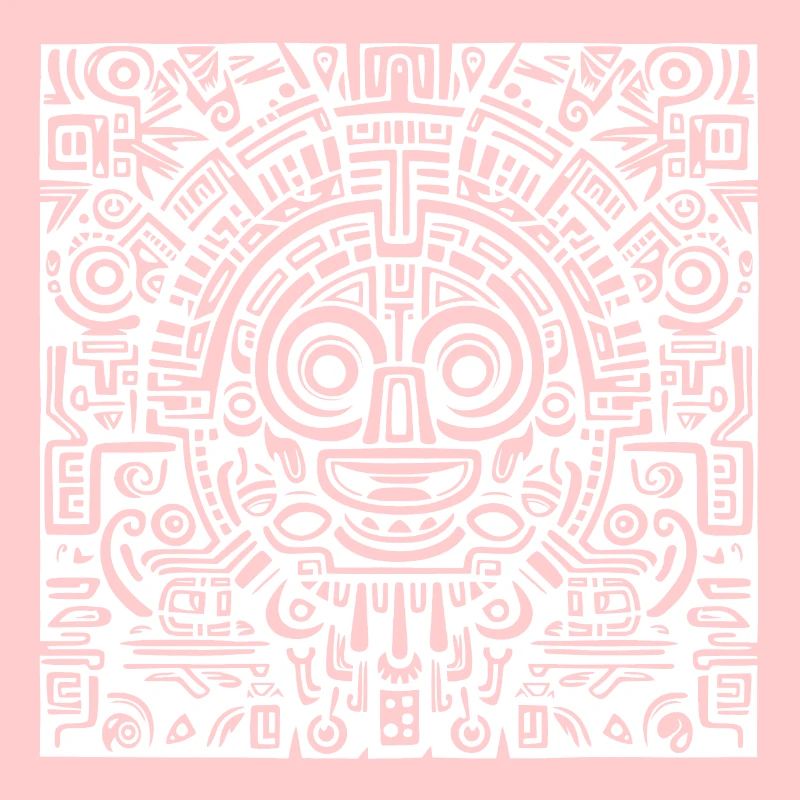 Inca, Aztec, Mayan Pattern, Artwork