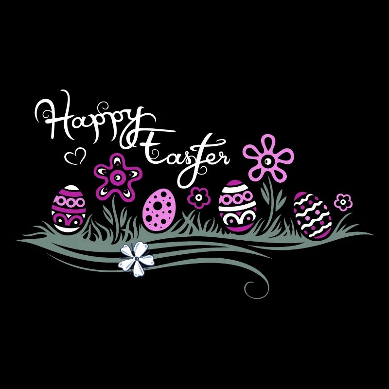 Easter Easter Eggs in the Grass