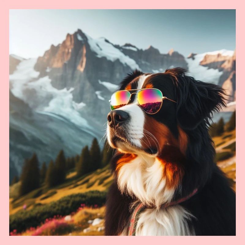Bernese mountain dog