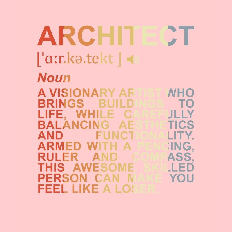 Architecte Explication des termes