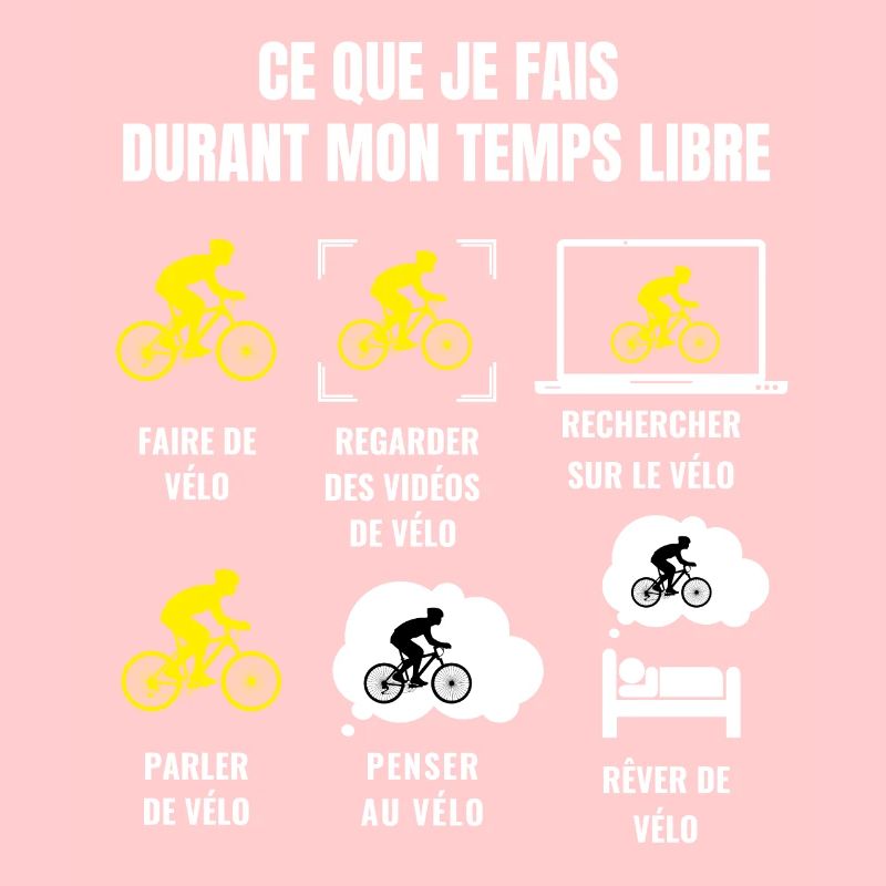 Ce Que Je Fais Durant Mon Temps Libre Vélo