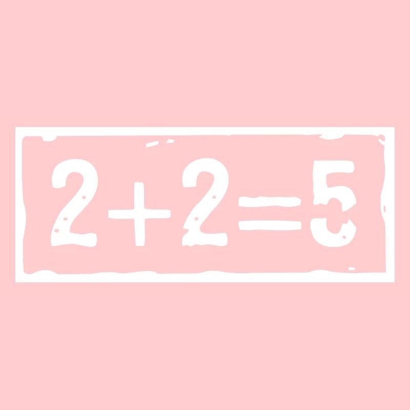 2 plus 2 ergibt 5 (dunkel)