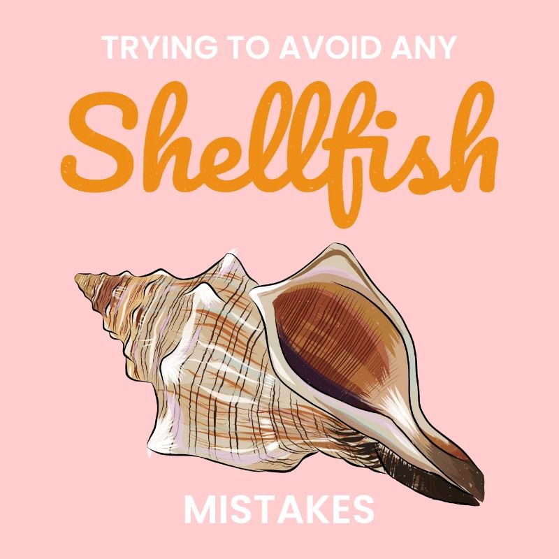 Conch Seashells Collector Beachcomber Shellfish