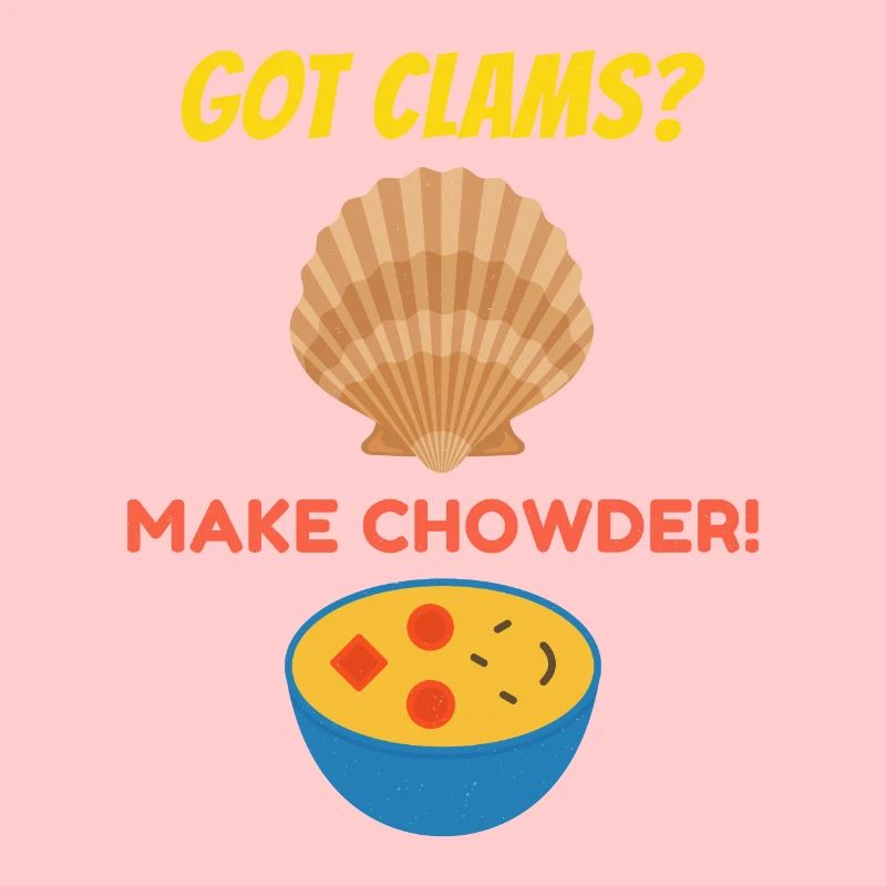 Clam Chowder Shellfish Hilarious Seafood Soup