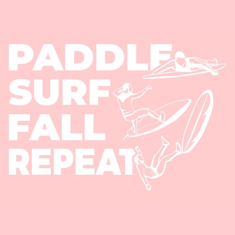 Paddle Surf Fall Repeat