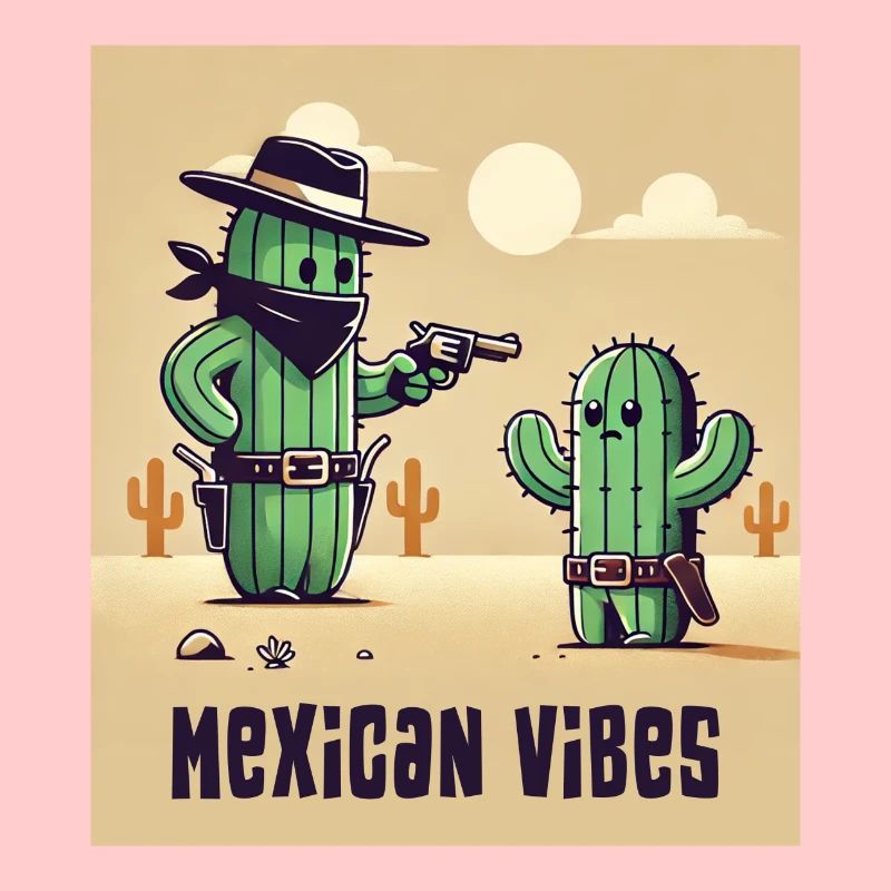 Mexico cactus design