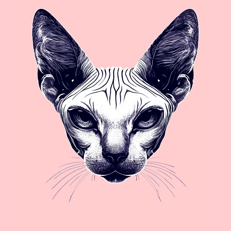 Chat Sphynx Chat Sphynx Chat Canadien Mignon Sphinx