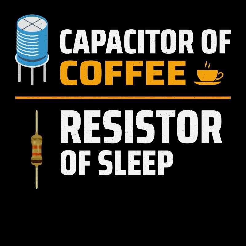 Elektriker: Kondensator des Kaffees, Widerstandsschlaf