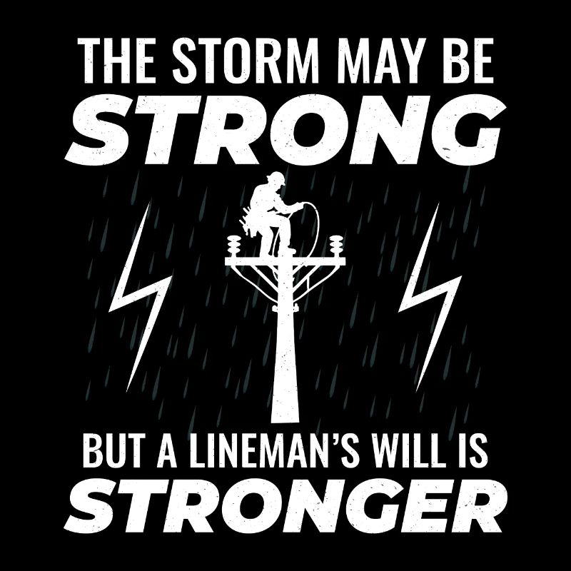 Lineman Strong Storm Will Power Grid Hero