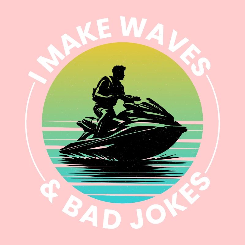 I Make Waves & Bad Jokes Jet Skiing