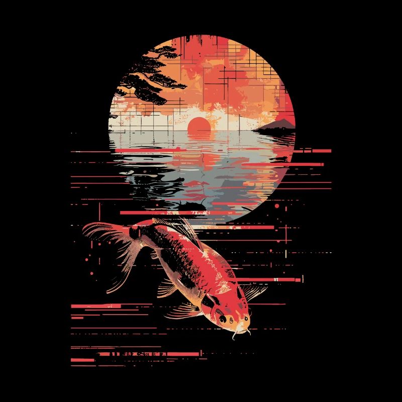 Pêche Synthwave