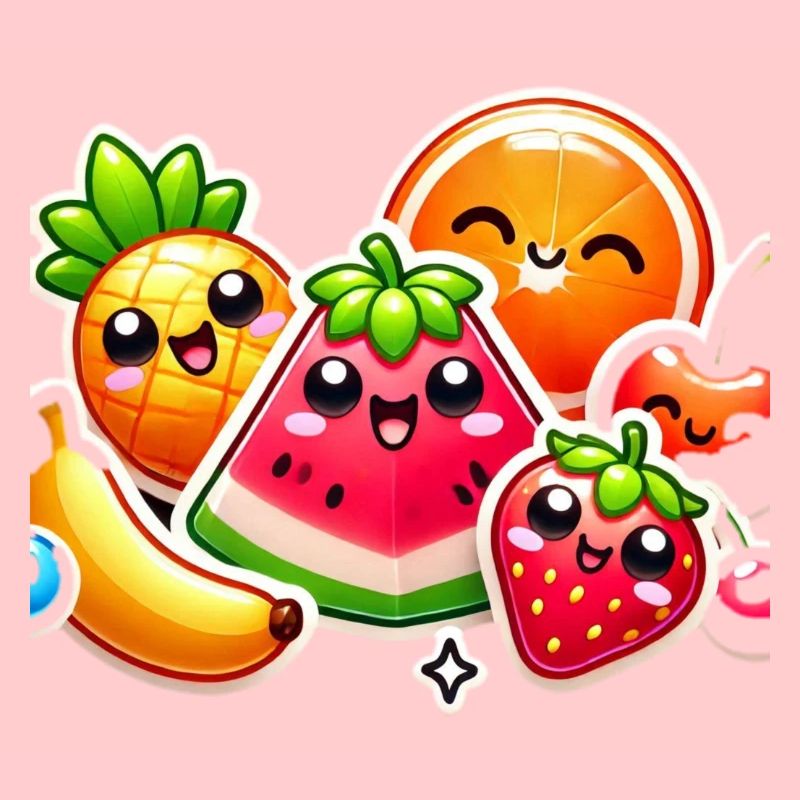 Colorful Fruit Party Style