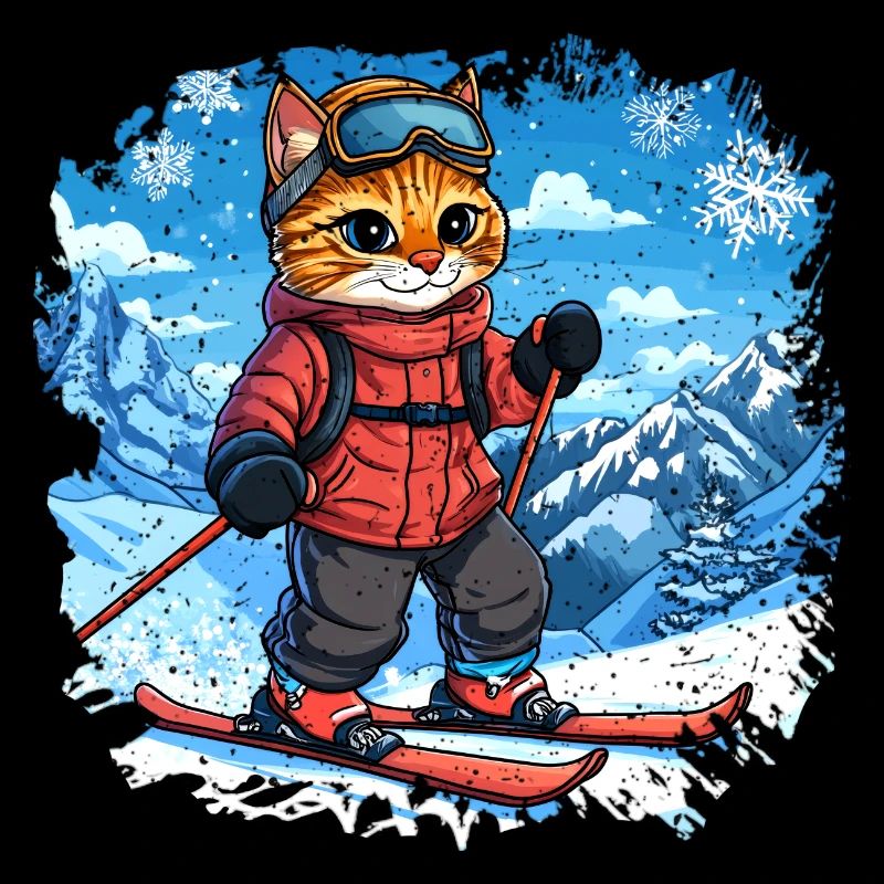 Chats de ski