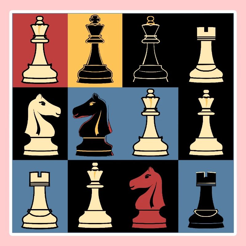 Graphiques de pièces d’échecs