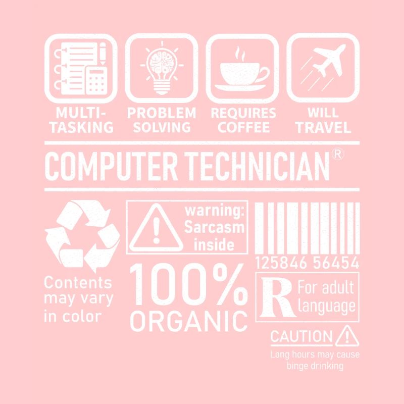 Technicien en informatique multitâche résolution de problèmes